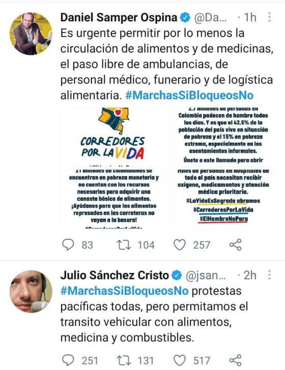 El día que la radio se unió contra los bloqueos en Colombia El día que la radio se unió contra los bloqueos en Colombia