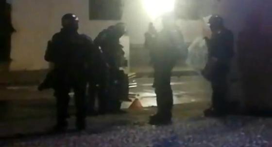 Denuncian posible uso peligroso de arma Venoom del ESMAD Denuncian posible uso peligroso de arma Venoom del ESMAD