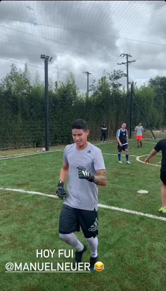 ¿Qué está haciendo James Rodríguez en Colombia? ¿Qué está haciendo James Rodríguez en Colombia?