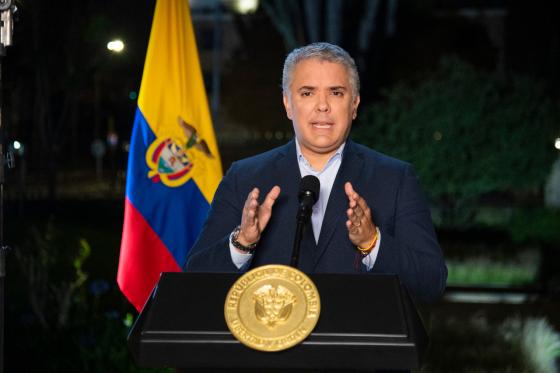 Duque ordenó máximo despliegue militar para desbloquear vías Duque ordenó máximo despliegue militar para desbloquear vías