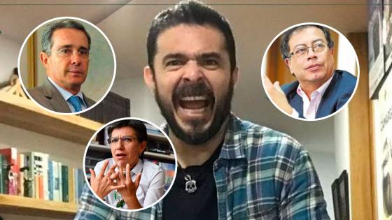 Diego Camargo y su opinión de Claudia López, Uribe, Petro y más