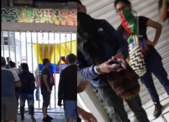 Minga Indígena detuvo a un hombre que al parecer disparó en La Luna en Cali Minga Indígena detuvo a un hombre que al parecer disparó en La Luna en Cali