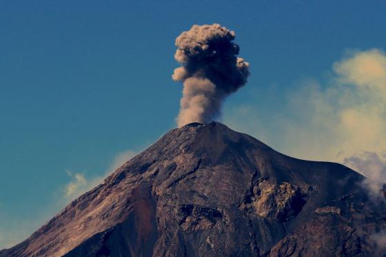 Erupción Volcán Necoclí