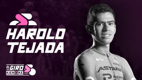 Harold Tejada, el gregario de lujo en el Astana Harold Tejada, el gregario de lujo en el Astana