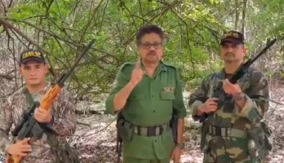 Iván Márquez reaparece con petición a Duque en medio del paro Iván Márquez reaparece con petición a Duque en medio del paro