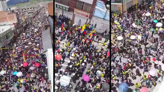 Paro nacional: Masivas marchas en diferentes ciudades de Colombia
