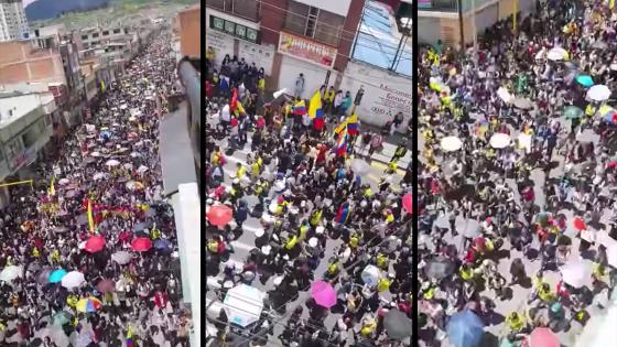 Paro nacional: Masivas marchas en diferentes ciudades de Colombia Paro nacional: Masivas marchas en diferentes ciudades de Colombia
