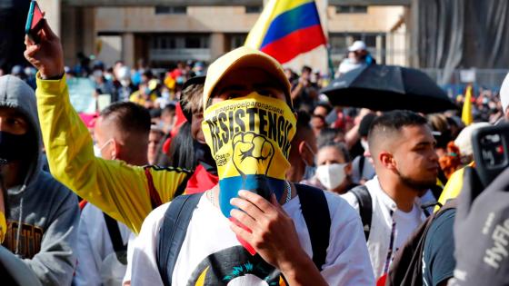 Manifestaciones en Bogotá