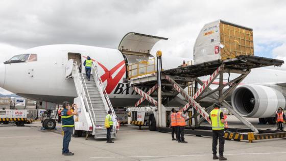 Colombia recibió nuevo lote de vacunas de Pfizer