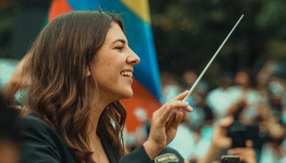 Susana Boreal, la directora que revolucionó la música en las manifestaciones Susana Boreal, la directora que revolucionó la música en las manifestaciones