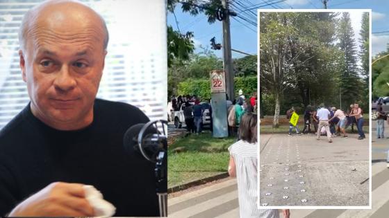 Carlos Antonio Vélez: "Protestar es un derecho, la violencia no" Carlos Antonio Vélez: "Protestar es un derecho, la violencia no"