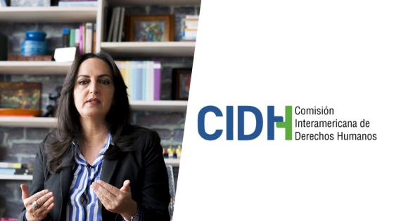 María Fernanda Cabal entregó a CIDH dossier sobre ataques a la Policía