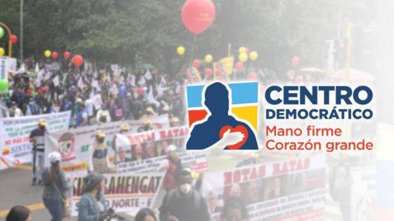 Centro Democrático arrecia ofensiva contra Comité del Paro