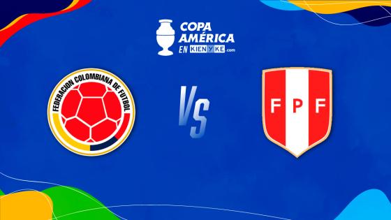 ¿A qué hora juega Colombia vs. Perú en la Copa América?