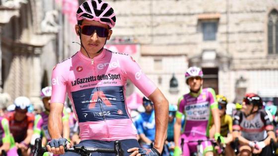 Zipaquirá rosa: homenaje a Egan Bernal tras triufo en Italia