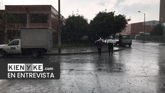 Lluvias en Bogotá