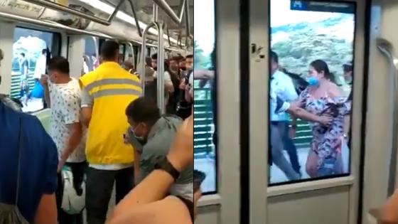 Mujer herida en Metro de Medellín