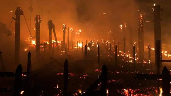 Incendio en Panaca del Quindío deja 5.700 metros cuadrados afectados. Incendio Panaca