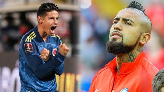 James Rodríguez y Arturo Vidal, una amistad con memes James Rodríguez y Arturo Vidal, una amistad con memes
