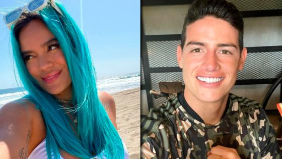 Karol G y James Rodríguez Karol G y James Rodríguez
