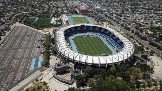 plantón en Barranquilla en rechazo a partido de la selección