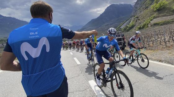 'Supermán' López en el top 10 de la clasificación general en el Critérium del Dauphiné