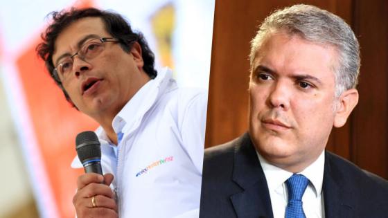 Petro le responde a Duque por llamarlo "pirómano" Petro le responde a Duque por llamarlo "pirómano"