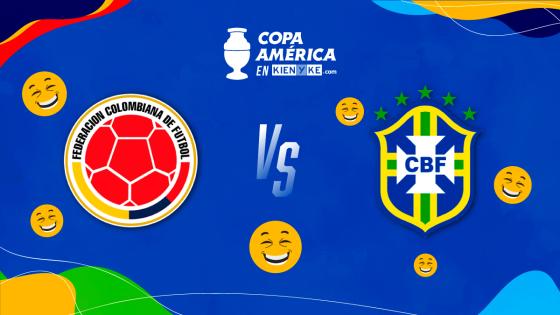 La Liendra, protagonista en los memes de Brasil vs. Colombia