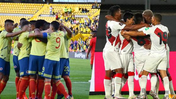Colombia vs. Perú Colombia vs. Perú
