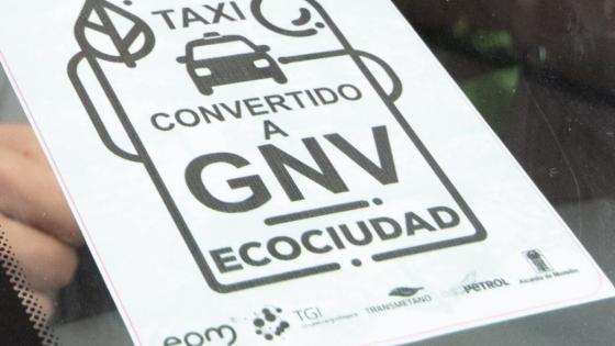 conversión a gas natural vehicular taxis en Medellín