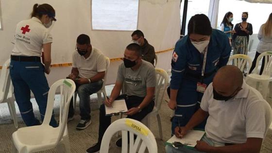 Punto de vacunación taxistas de Medellín Punto de vacunación taxistas de Medellín
