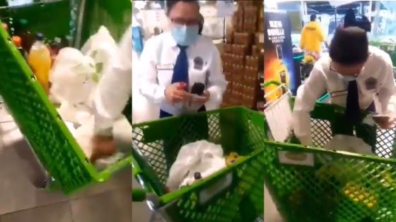 Trato xenófobo en Supermercado