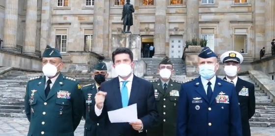 "Seguiremos desbloqueando el país": Mindefensa tras hundirse la moción de censura "Seguiremos desbloqueando el país": Mindefensa tras hundirse la moción de censura