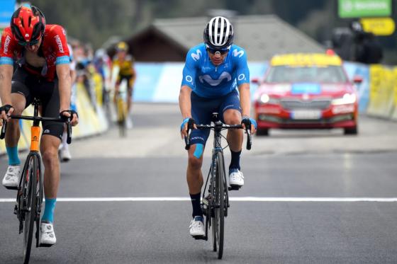 Miguel Ángel 'Supermán' Lóepz el mejor colombiano en el Critérium del Dauphiné