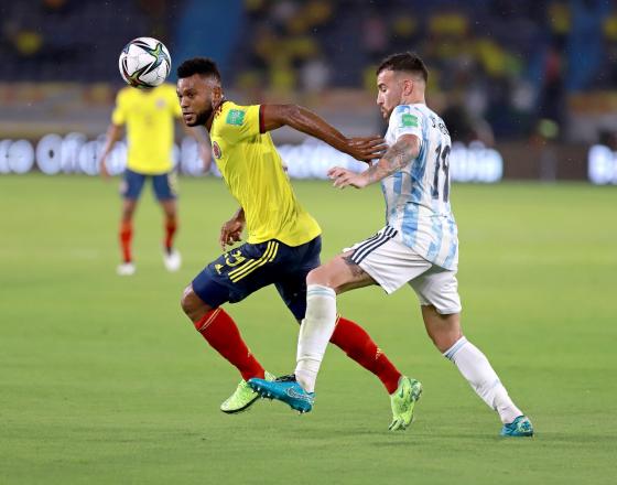 Gol de Miguel Ángel Borja para empate entre Colombia vs. Argentina