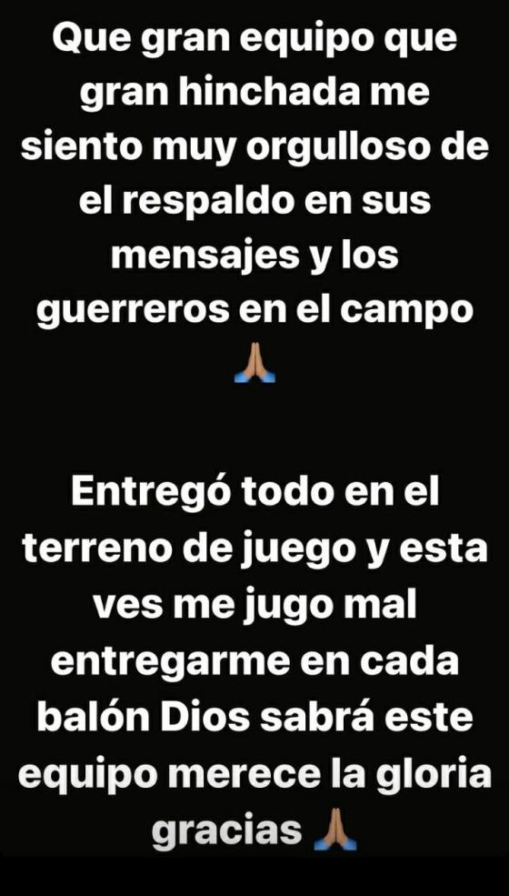 Cristian 'Chicho' Arango: mensajes de apoyo y la ilusión de jugar la final Cristian 'Chicho' Arango: mensajes de apoyo y la ilusión de jugar la final