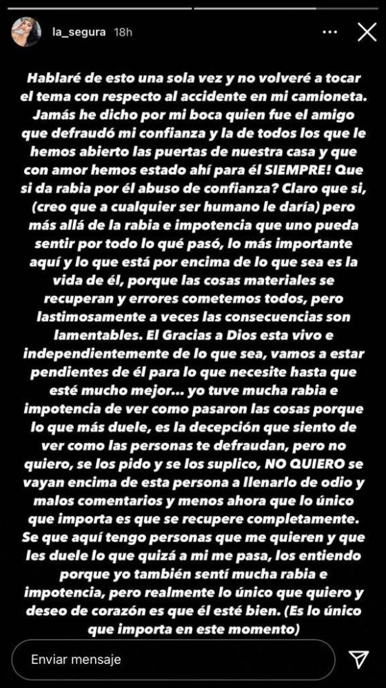 Respuesta de La Segura Respuesta de La Segura
