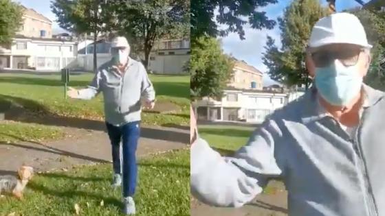 Hombre agredió a una mujer en Bogotá Hombre agredió a una mujer en Bogotá
