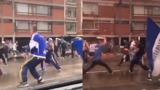 Enfrentamientos entre hinchas Enfrentamientos entre hinchas