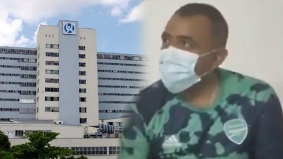Hospital Universitario de Santander agresión policía