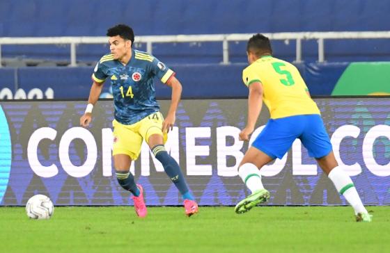 Golazo de Luis Díaz en Colombia vs. Brasil