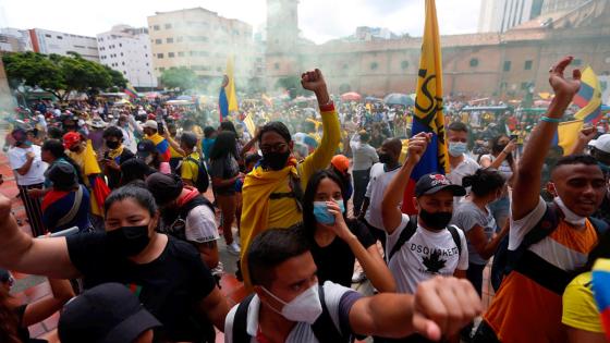 Marchas en Bogotá