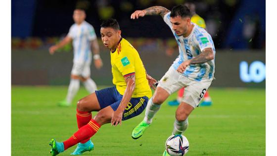 Gol de Luis Fernando Muriel en Colombia vs. Argentina