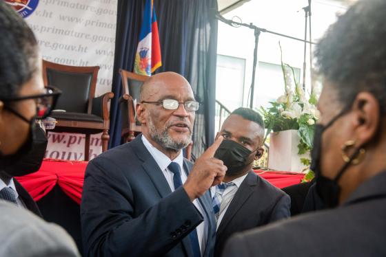 Ariel Henry se posesiona como nuevo Primer Ministro de Haití. Posesión Ariel Henry.