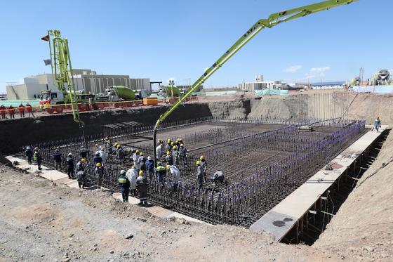 Se inauguran las obras del reactor de Rosatom. Foto reactor Bolivia 3.