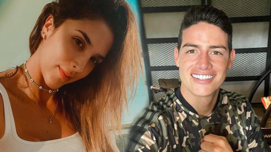Daniela Ospina y James Rodríguez Daniela Ospina y James Rodríguez