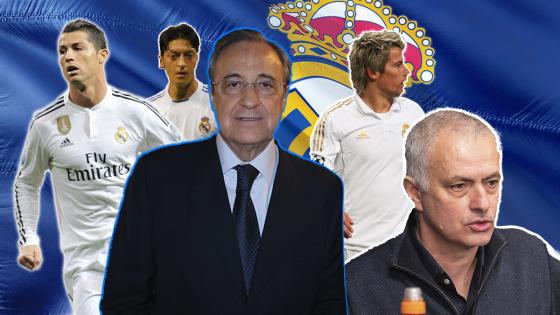 Florentino vs. jugadores y extrenadores