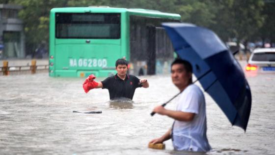 Inundaciones en China