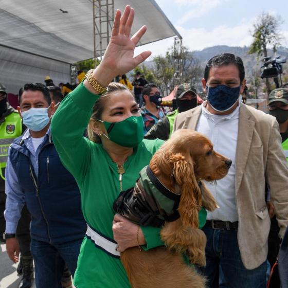 Jeanine Áñez acude a la ONU por considerarse detenida política. Expresidenta interina de Bolivia, Jeanine Áñez.