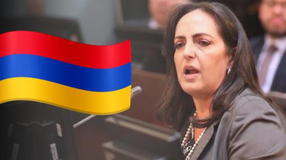 María Fernanda Cabal no publicó trino de la bandera al revés en los Olímpicos